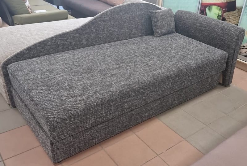 Lova-sofa, kušetė-tachta 90cm, pagaminta Latvijoje