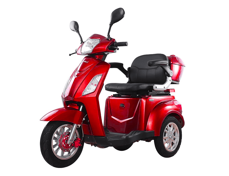 Elektrinis triratis mopedas motoroleris MS03.EEC 1000W 20AH
